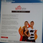 burn in fashion – Internetwebsite